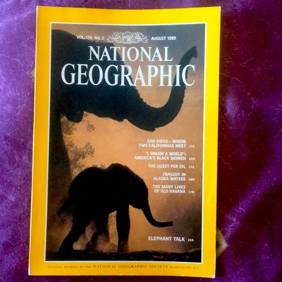Vintage National Geographic Vol.#176 No.2 August 1989 - Picture 1 of 14